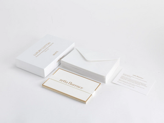 Notecard Set - Luxury Cotton - Pack of 20