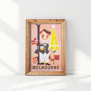 Print - Melbourne Man