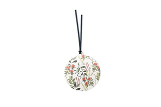 Gift Tag - White Bauble