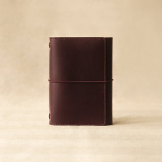 A6 Refillable Leather Journal