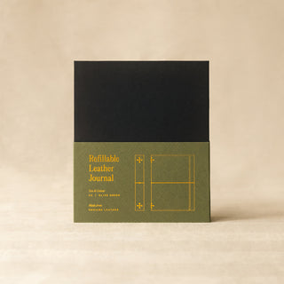 A6 Refillable Leather Journal