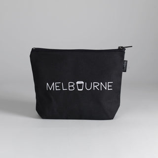 Melbourne Latte Clutch - Black