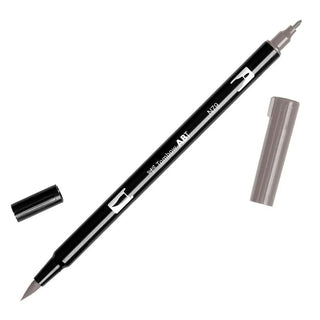 Dual Brush Pen – Grey/Black