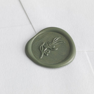 Wax Stamp with Handle - Herbarium