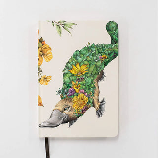 Hardcover Lined Journal - Platypus - A5