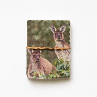 Handmade Journal - Kangaroo 5x7