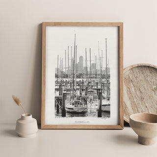 Print - St Kilda Pier Boats Strizic