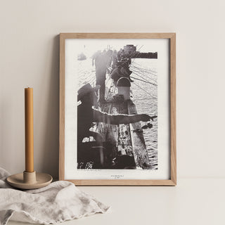 Print - St Kilda Pier Fishing Strizic