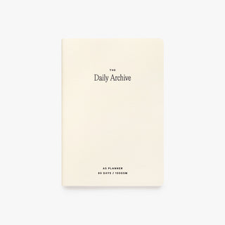 Daily Archive Stitched Notebook