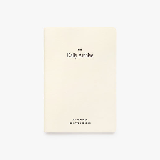 Daily Archive Stitched Notebook