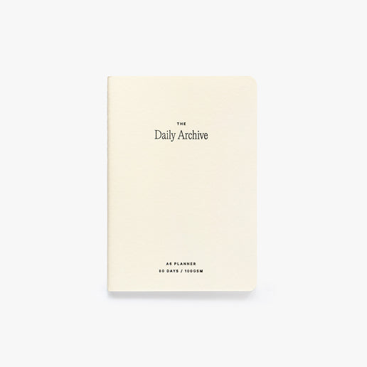 Daily Archive Stitched Notebook
