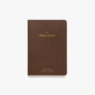 Weekly Archive Stitched Notebook