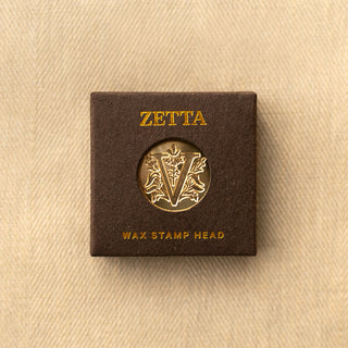 Brass Stamp Head - Alphabet