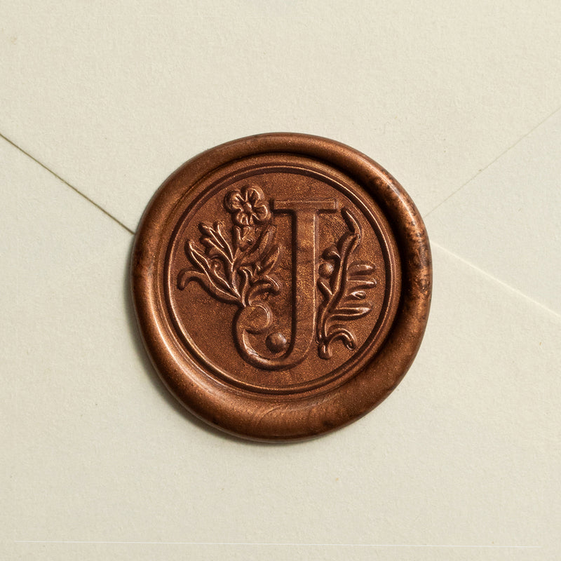 Wax Stamp - J
