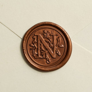 Brass Stamp Head - Alphabet