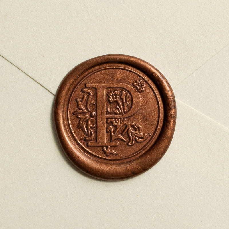 Wax Stamp - P
