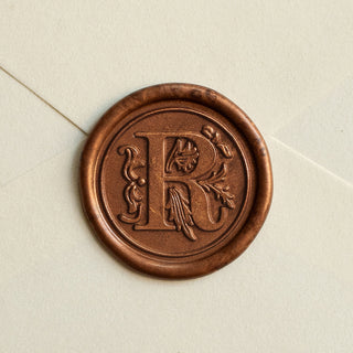 Brass Stamp Head - Alphabet