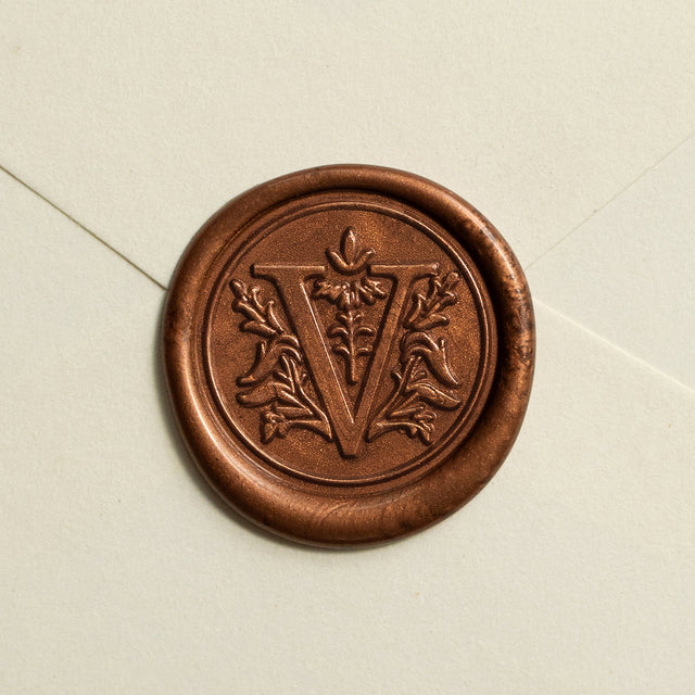 Wax Stamp - V