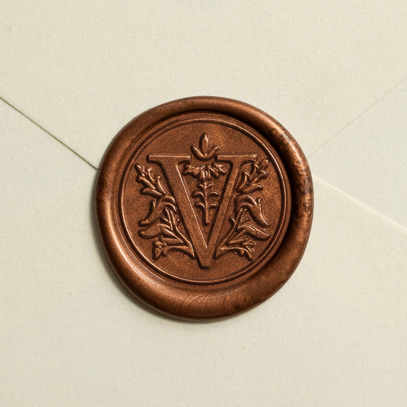 Wax Stamp - V
