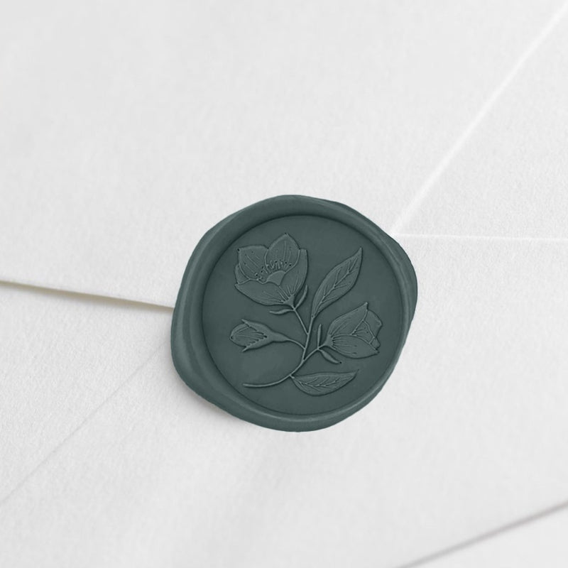 Wax Stamp - Wild Rose
