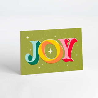 Christmas Card - Typographic Collection