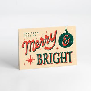 Christmas Card - Typographic Collection