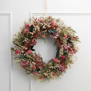 Large Preserved Floral Wreath