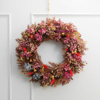 Large Preserved Floral Wreath