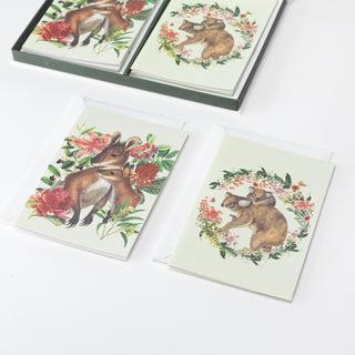 Boxed Cards - Aussie Animals - Set of 8