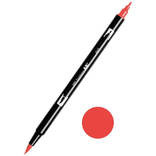 Dual Brush Pen – Red