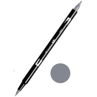 Dual Brush Pen – Grey/Black