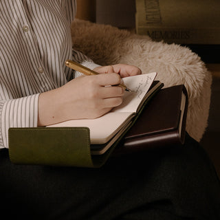 A6 Refillable Leather Journal