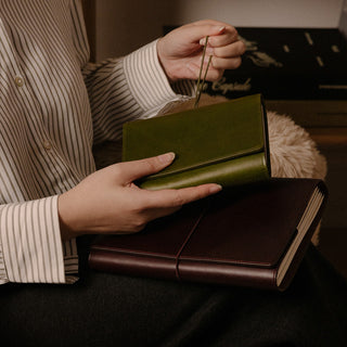 A6 Refillable Leather Journal