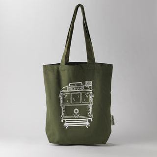 Tote Bag - Tram - Green