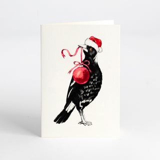 Christmas Card - Australian Magpie