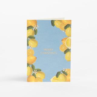 Christmas Card - Merry Christmas Lemons