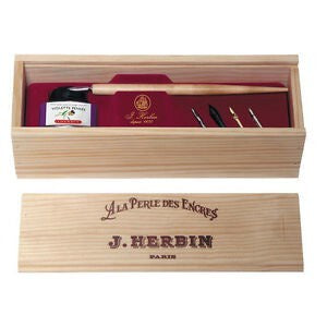 Calligraphy Box Set - La Perle Des Encres Set - Purple Violet