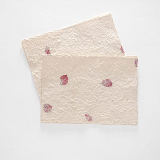 Handmade Paper Flat Card (Pack of 25)