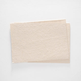 Handmade Paper Flat Card (Pack of 25)